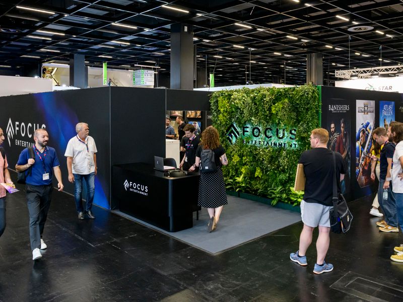 Focus Entertainment Messestand 2023