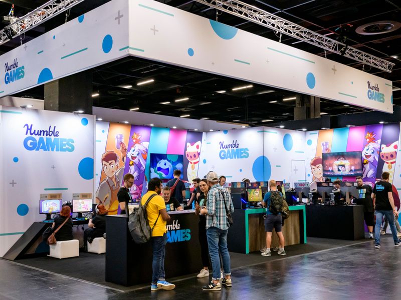 Humble Games Messestand @ Gamescom Köln 2023